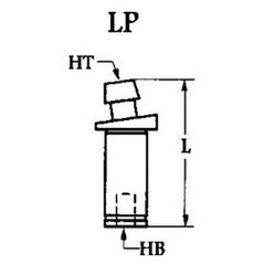 #LP72 For 3/4'' IC - Cam Pin - Exact Tooling