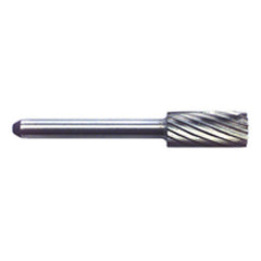 1/4 × 1/2 × 1/8″ SH Cyl Shape - HSS - Burr - Exact Tooling