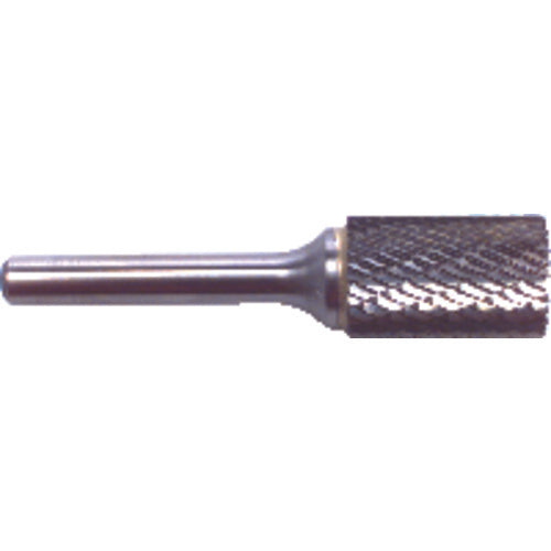 1/4 EdgeHog Cylindrical End Cut Carbide Bur SB-1 Std.Alt. Diamond (Double) - Exact Tooling