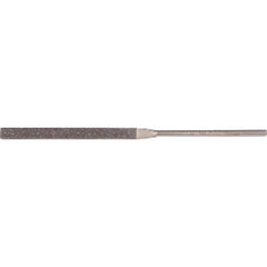 Quality Import Diamond Needle File - 3″ Diamond Length-5-1/2″ Overal Length-100 Grit - Equalling - Exact Tooling