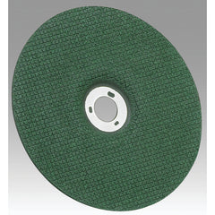 3M Green Corps Flexible Grinding Wheel T27 4-1/2″ × 1/8″ × 5/8-11 Internal 36 Grit - Exact Tooling
