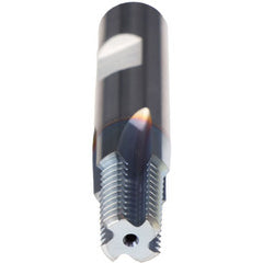 3/4-14 GF Style- Coolant Thru - TICN Thread Mill - Exact Tooling