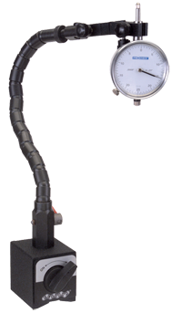 2 x 2-1/4 x 2-5/8" Base - In-Line Fine Adjustment Flex Arm - Exact Tooling