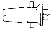 Quick Change Boring Head Adap-RS300 7/8-20 Thread Size - Exact Tooling