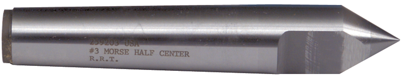 #9 Jarno Half Carbide Tipped - Dead Center - Exact Tooling