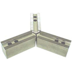 Med Duty Soft Top Jaw Each - For 10″ Chucks - Exact Tooling