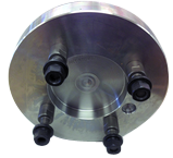 #8DIN6 For 8-1/4'' Chucks; DIN-6 Mount - Lathe Chuck Adaptor Plate - Exact Tooling