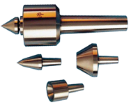 2MT Changeable Point - Quick Point Live Center Set - Exact Tooling