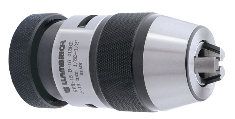 .039 - .512" Capacity - 33JT Mount - Torque Precision Keyless Drill Chuck - Exact Tooling