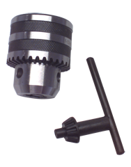 1/32 - 1/2" Capacity - 33JT Mount - Geared Drill Chuck - Exact Tooling