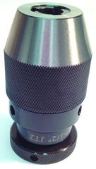 1/64 - 3/8" Capacity ; 33JT Mount - Industrial Keyless Drill Chuck - Exact Tooling