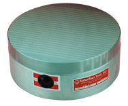 Fine Pole Circular Magnetic Chuck - 10" Dia - Exact Tooling