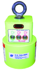 Circular Electric Lift Magnet - 600 lbs. Holding Cap - Exact Tooling