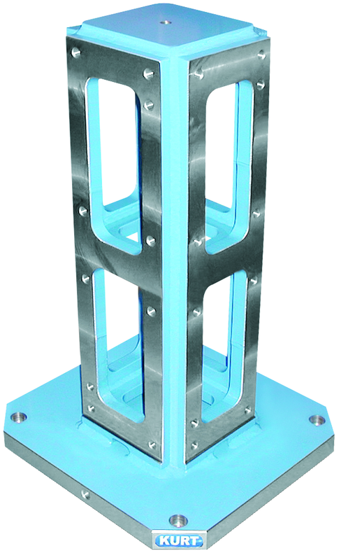 4 Face Modular Toolblox; 400mm base Size-245lbs. - Exact Tooling