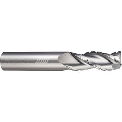 3 Flute - Corner Radius - 35 Degree Helix - 0.1875″ (3/16) Cutter DIA × 0.1875″ (3/16) Shank DIA × 0.0300″ Radius × 0.7500″ (3/4) LOC × 2.5000″ (2-1/2) OAL  - Uncoated