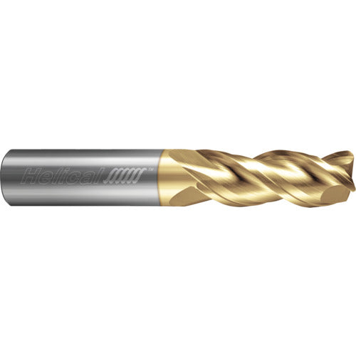 3 Flute - Corner Radius - 40 Degree Helix - 0.2500″ (1/4) Cutter DIA × 0.2500″ (1/4) Shank DIA × 0.0100″ Radius × 0.5000″ (1/2) LOC × 2.0000″ (2) OAL - ZPLUS Coated