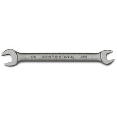 Proto Black Oxide Open-End Wrench - 5/16″ × 3/8″ - Exact Tooling