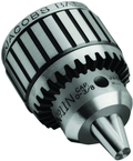 .04 - 1/2" Capacity - 3JT Mount - Super Ball Bearing Drill Chuck - Exact Tooling