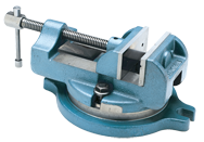 Swivel Machine Vise - Model #18402- 4" Jaw Width - Exact Tooling
