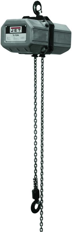 1SS-1C-15, 1 Ton, 1Ph, 15' Lift, 115/230V, Prewired 230V - Exact Tooling