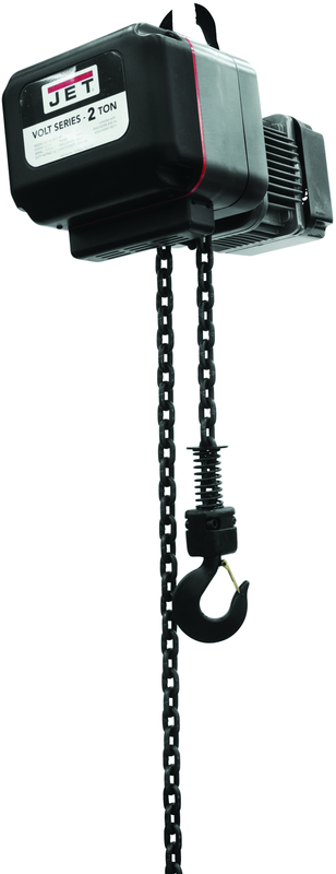 2AEH-34-10, 2-Ton VFD Electric Hoist 3-Phase with 10' Lift - Exact Tooling