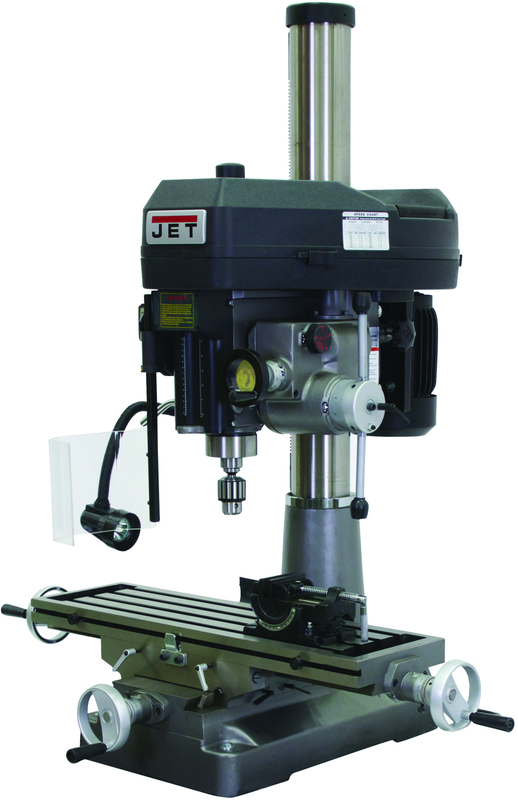 JMD-18PFN Mill/Drill With Power Downfeed 115/230V 1PH - Exact Tooling