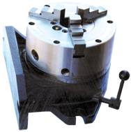 Index Table- 24 Space Less Chuck; Plain Platen; 1" Hole - Exact Tooling