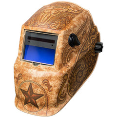 1.73″ Variable Shade 7-13 Welding Helmet Lone Star with Grind Mode - Exact Tooling
