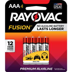 AAA Fusion Alkaline Batteries-4Pk - Exact Tooling