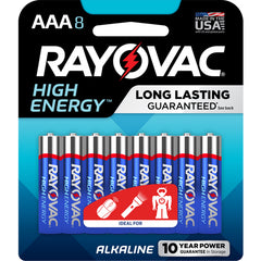 AAA High Energy Alkaline Batt-8Pk - Exact Tooling