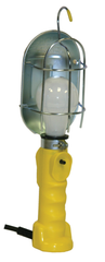 Incandescent Work Light; 50'; 16/3 Metal Cage - Exact Tooling