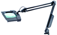 Floating Arm Mag. Light - 7.5x6.2 Rect Lens; 3 Diopter - Exact Tooling