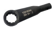 5/8" Opening - "J" Drive - Box End 10° - Pre-Set Torque Head - Exact Tooling