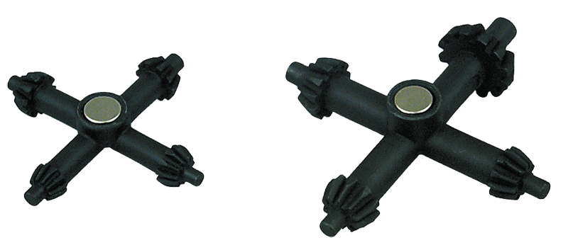 Lisle Master Chuck Key with 4 sizes to cover the most popular large chucks available. - Exact Tooling