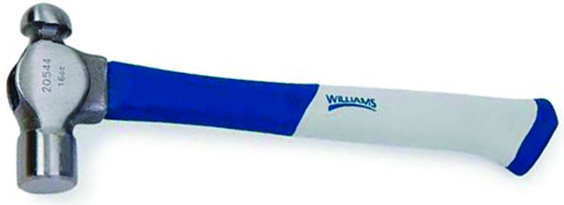 Ball Pein Hammer -- 8 oz; Hickory Handle - Exact Tooling