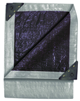 Heavy Duty Tarp - 20 x 40' - Silver/Black - Exact Tooling