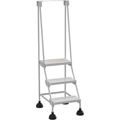 Spring Loaded Roll Ladder Perf 3 Stp Wht - Exact Tooling