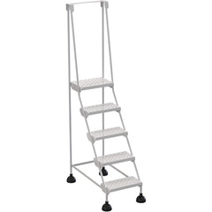 Spring Loaded Roll Ladder Perf 5 Stp Wht - Exact Tooling