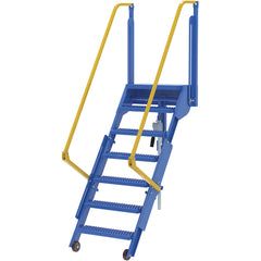 Folding Mezzanine Ladder 60″ - Exact Tooling