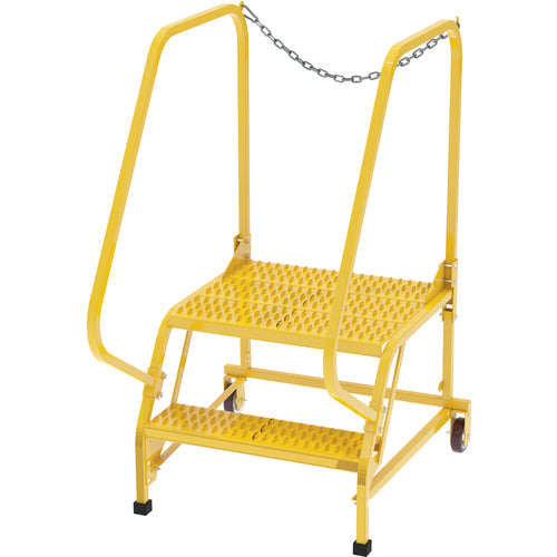 Maintenance Ladder Grip Strut 2-Step Yellow - Exact Tooling