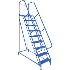 Maintenance Ladder 9 Step Perforated - Exact Tooling