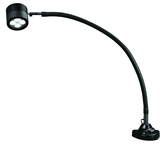 Gooseneck Dim Spot Light- Clamp Mount - 25" OAL - Exact Tooling