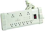 15 Amp; 120 Volt; 9 Plug Office Grade Surge Strip - Beige - Exact Tooling