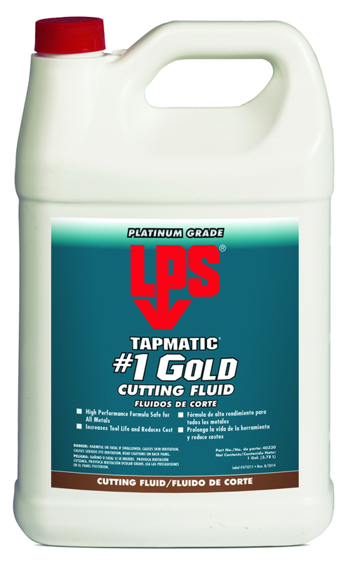#1 Gold Cutting Fluid - 1 Gallon - Exact Tooling