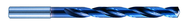 L9609 37/64 Aqua Ex 8xD Carbide Drill Oil Hole - Exact Tooling