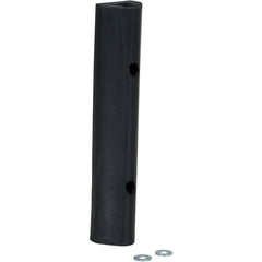 E x truded Rubber Fender Bumper 12 × 2 × 1.75 - Exact Tooling