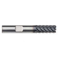 5/8" Dia. - 1-7/8 LOC - 4" OAL - .060 Radius 6 FL Carbide End Mill-AlTiN-x - Exact Tooling