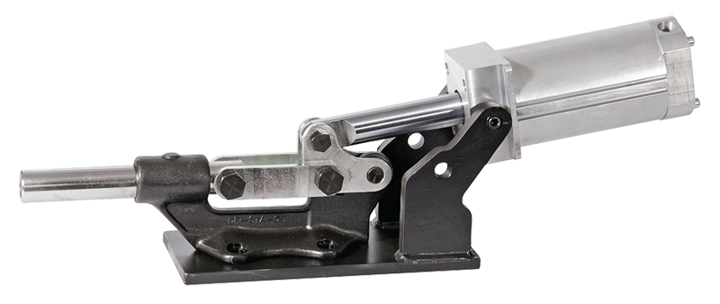 #850 Pneumatic Straight Line Style; 16000 lbs Holding Capacity - Toggle Clamp - Exact Tooling