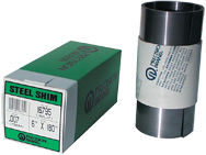 Steel Shim Stock Roll - 6 x 180 (.025 Thickness) - Exact Tooling