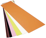 Plastic Color-Coded Shim Assortment - 10 x 20 (.0005 to .030 Thickness) - Exact Tooling